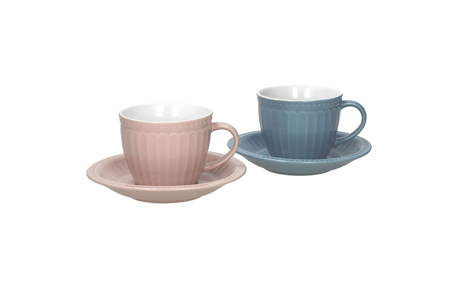 Set 2 Cappuccino cups with saucer Series Concerto Boogie